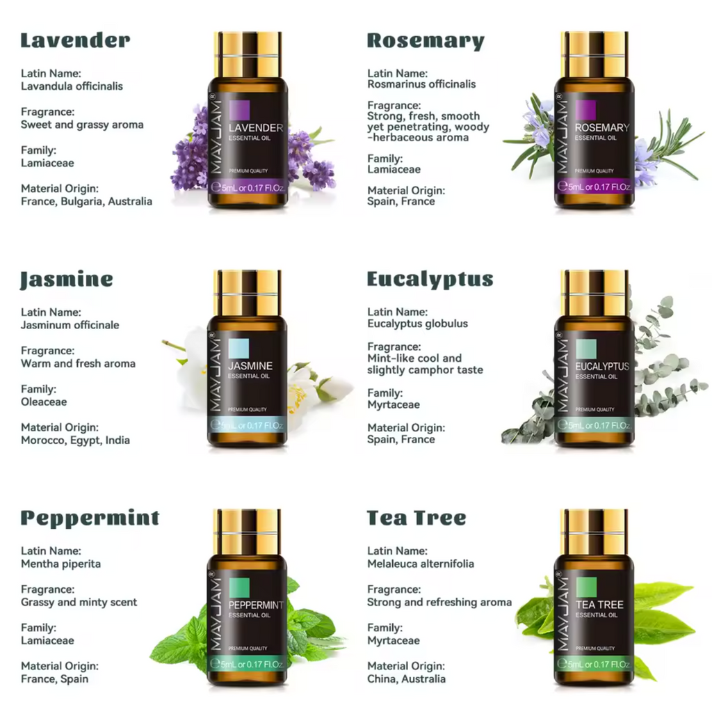 MisteyAura Botanical Aroma Set